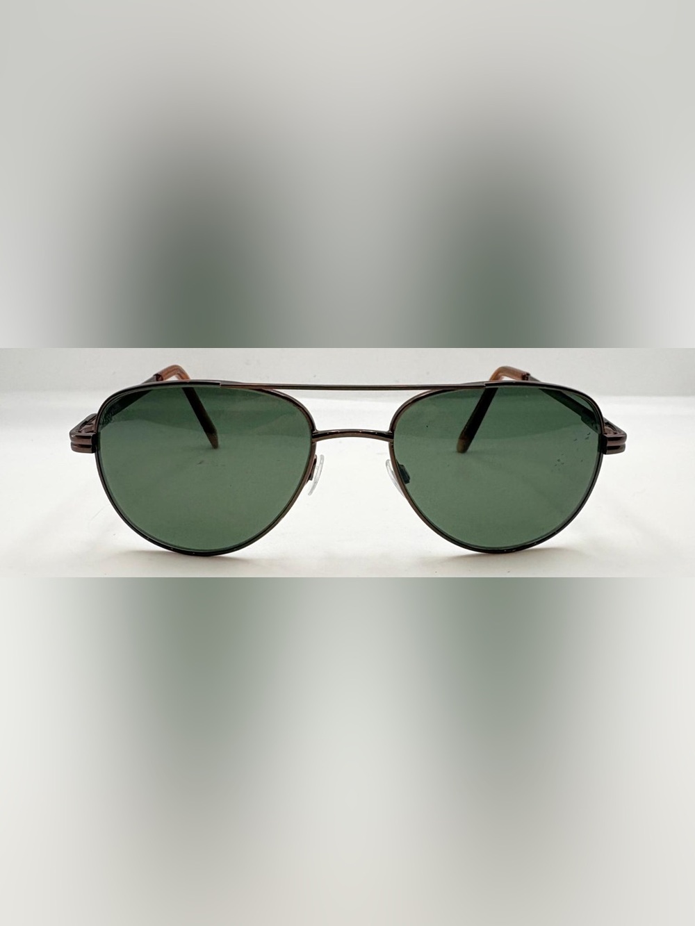 SRO S636 Brown Pilot Metal Sunglasses Frames Only - Picture 3 of 8